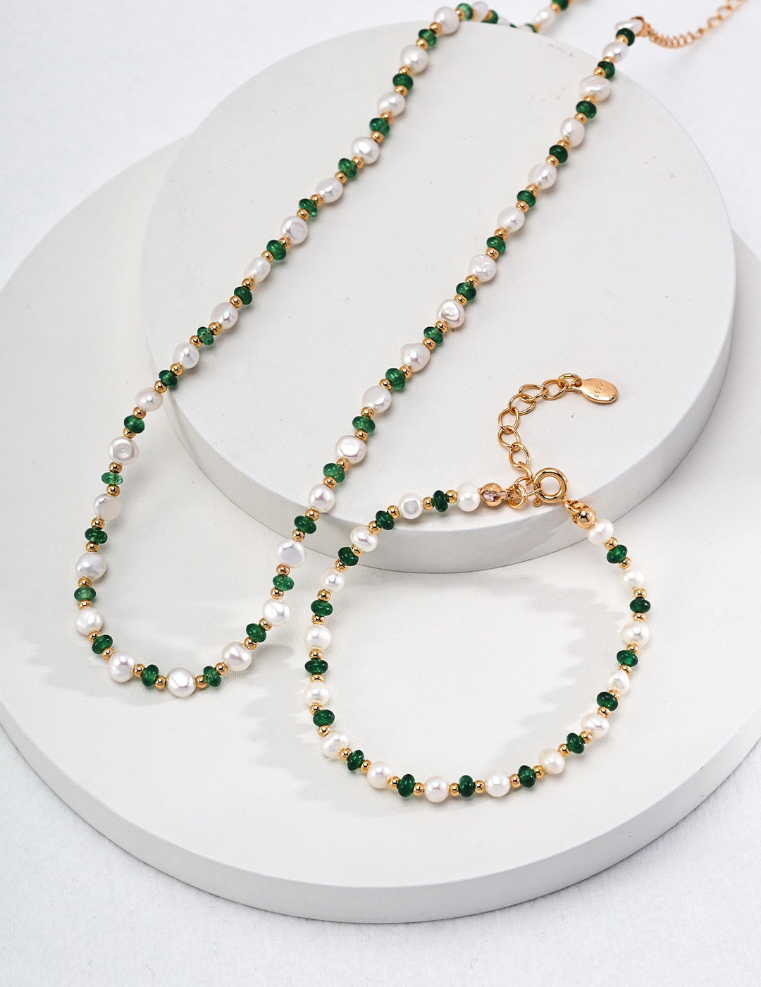 P+Emerald Bracelets/Necklaces