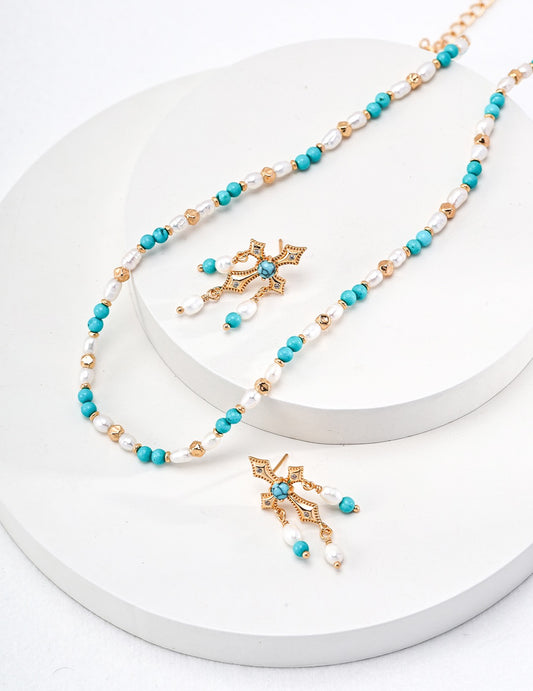 P+ Turquoise Necklace